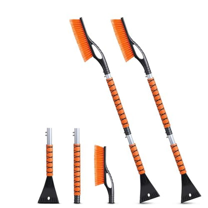 43" Ice Scraper for Car Windshield (Orange)