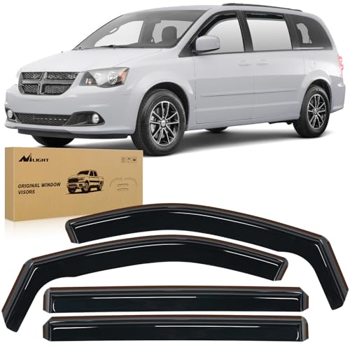 in Channel Window Visors for Dodge Grand Caravan 2008 (Grand Caravan 2008-2023)
