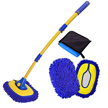 Car Wash Brush with Long Handle (Bue01)
