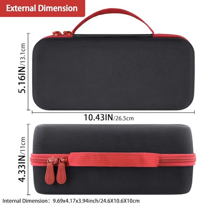 Hard Case for HULKMAN Alpha85 (Black+Red / for Alpha85/85S/Pro)