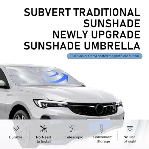 2025 Upgraded Car Windshield Sun Shade Umbrella