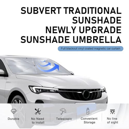 2025 Upgraded Car Windshield Sun Shade Umbrella
