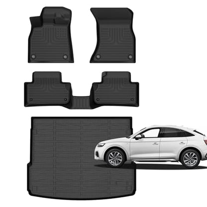 for Audi Q5 SQ5 Floor Mats 2025 2024 2023 2022 2021 2020 2019 2018 (20)For Q5/SQ5 2018-2025 Set)