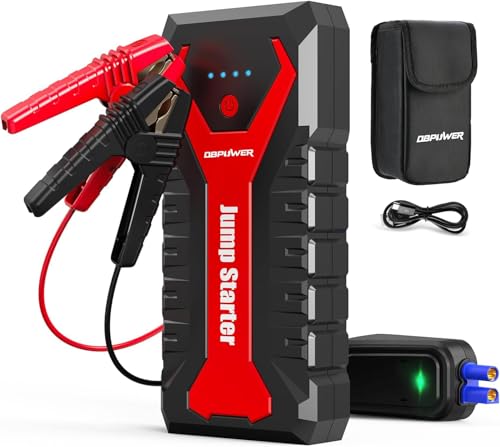 5000A 80.66Wh Portable Car Jump Starter (Red)
