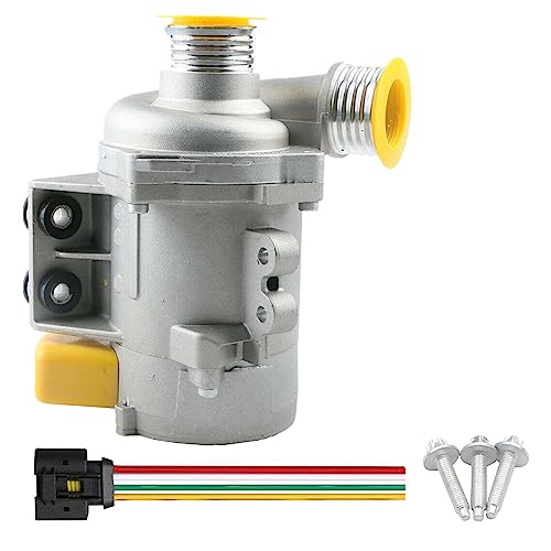 Electric Engine Water Pump Compatible with 11517586925 BMW N52 Z4 X3 X5 328i 128i 528i (11517586925)