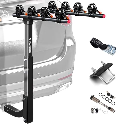 4 Bike Hitch Mount Foldable Bicycle Carrier (4-BIKE RACK)