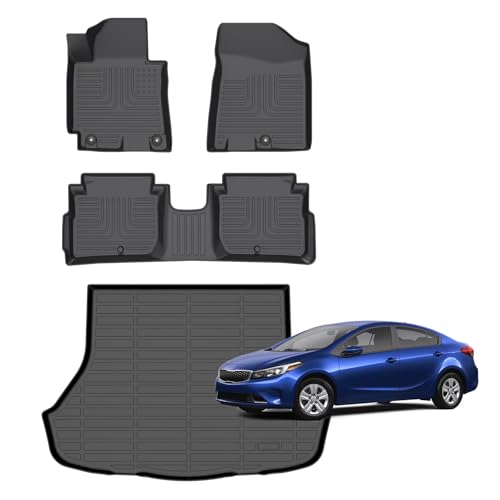 for Kia Forte Floor Mats 2014 2015 2016 2017 2018 (57) For Forte 2014-2018 Set)