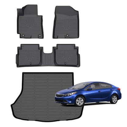 for Kia Forte Floor Mats 2014 2015 2016 2017 2018 (57) For Forte 2014-2018 Set)