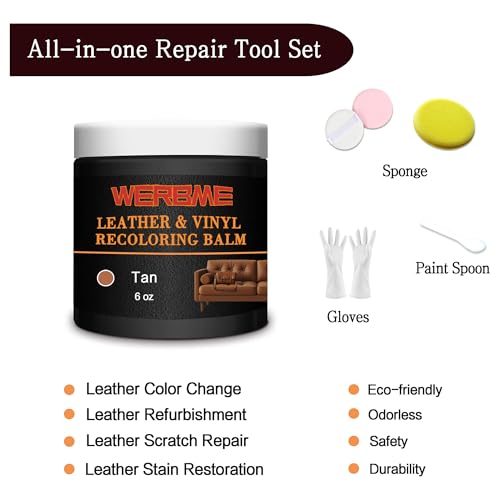 Leather Recoloring Balm (Light Brown)