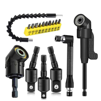 17Pcs Flexible Drill Bit Extension (17*black)