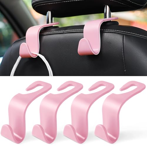 Car Seat Headrest Hook (Pink)