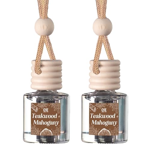 CANDECraftCo 2 Pack Hanging Car Air Freshener Diffuser for Essential Oils