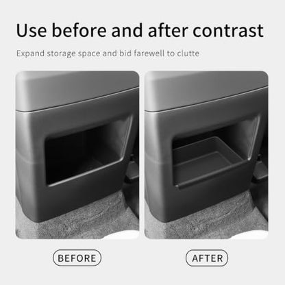 Rear Center Console Lower Storage Tray for Kia Telluride 2027 (Rear Center Console Lower Storage Tray)