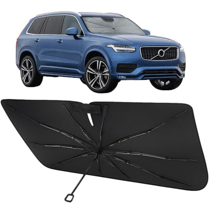 Custom Fit Windshield Sun Shade Umbrella for 2016 (Volvo XC90 2016-2025 2026)