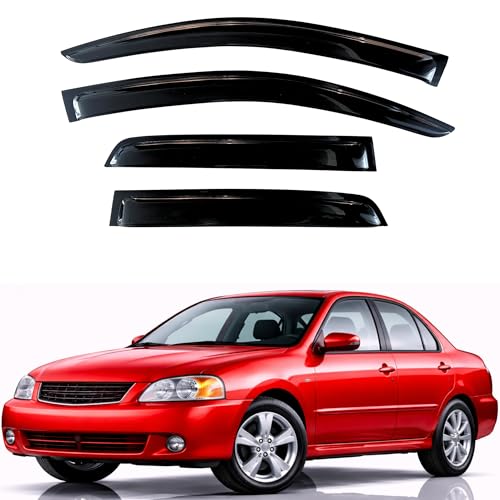 Rain Guards Fit for 2000 (2000-2006 Sentra Sedan)