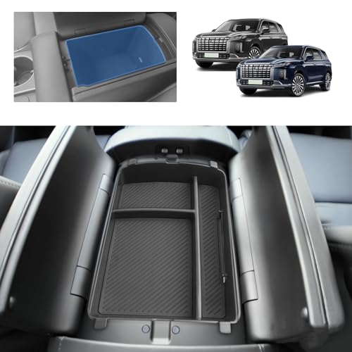 for 2026 Hyundai Palisade Center Console Organizer ONLY for 2026 Palisade Hybrid Calligraphy 7