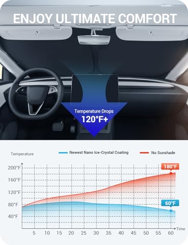 Windshield Sunshade for Tesla Model Y Juniper