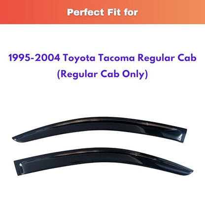 Rain Guards Fit for 1995 (1995-2004 Tacoma Regular Cab)