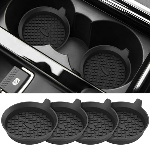 Car Coasters 4 Pack (4 Pack-black)