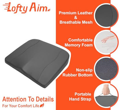 Car Seat Cushion (Classic Grey)