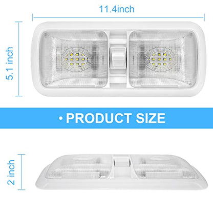 12V RV Led Interior Lights 750 Lumens (1 pcs(square))
