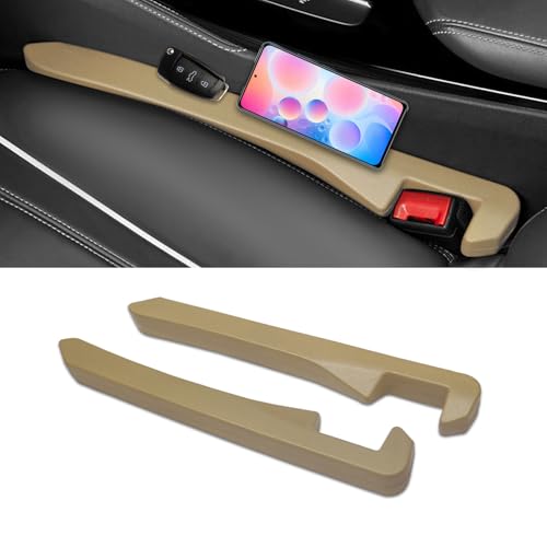 2PCS Car Seat Gap Filler (Beige)