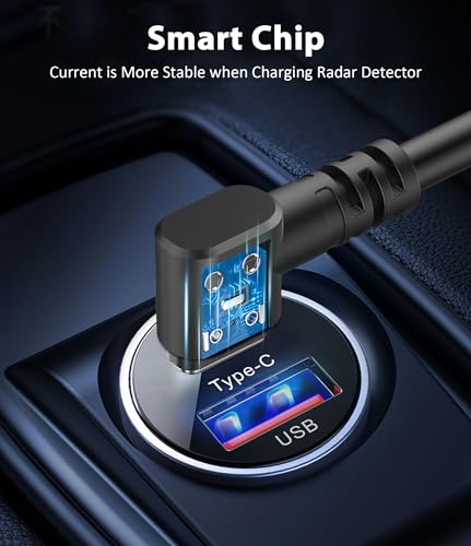 Type C to DC3.5 Radar Detector Cable for Escort (DC3.5-3M)