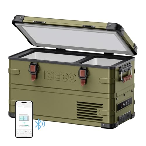 APL35 Dual Zone 12V Refrigerator (35 Liters / Olive Green)
