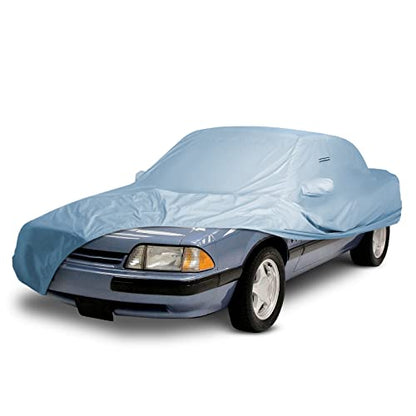 Car Cover for 1979 (28. Mustang Fastback, GT, Mach 1, Saleen 1979-2004 / Sky Gray)