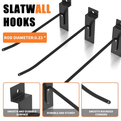 Heavy Duty Slatwall Hooks