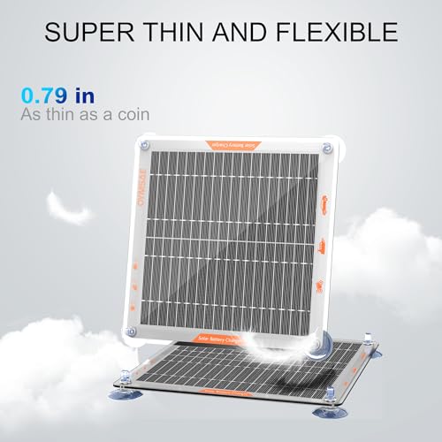 5W 12V Solar Trickle Charger Maintainer for Vehicle Batteries (5W)