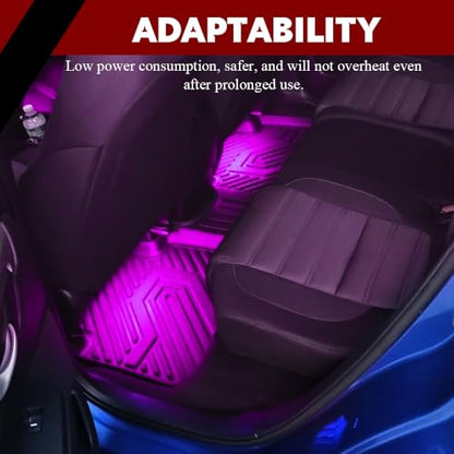 Car Interior LED Lights (Pink)