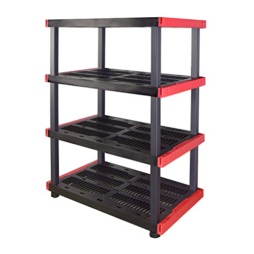 Craftsman 4 Tier Heavy Duty Plastic Storage Shelves (4-Tier)