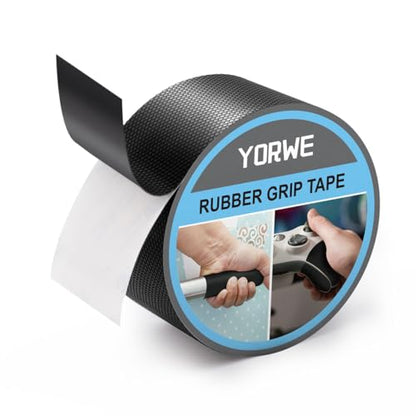 Rubber Grip Tape (2In x 10Ft / Black)