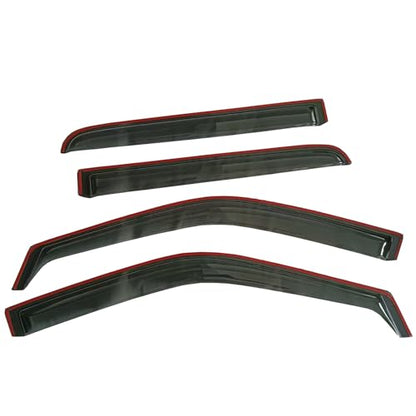Rain Guards Compatible with Ford F150 Crew Cab 2015 (for Inchannel F150 Crew Cab 2015-2020)