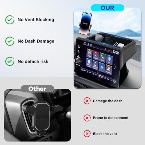 Car Phone Holder Fit for Honda CR (For Honda HR-V 2023-2026 7/9inch)