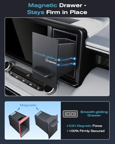 UPGRADED for Ford Maverick 2022 (Screen Drawer Organizer)