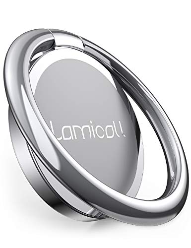 Silver Cell Phone Ring Finger Stand (Sliver-02)