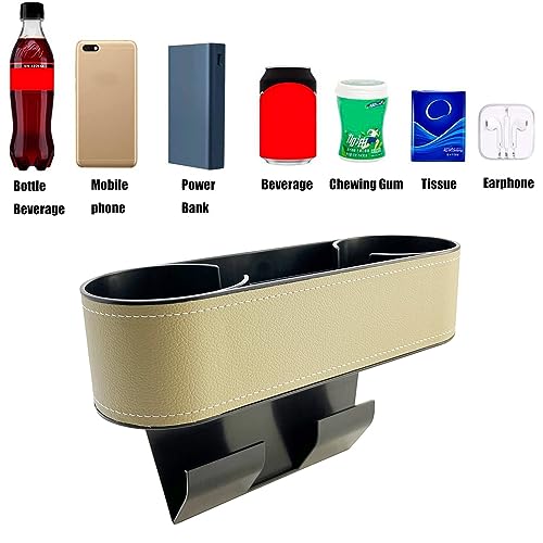 Cup Holder for Car Seat Gap Organizer (beige2)