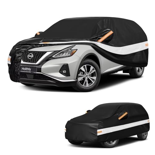 10 Layers SUV Car Cover Custom Fit for Nissan Murano (Black Gray / Custom Fit for Nissan Murano)