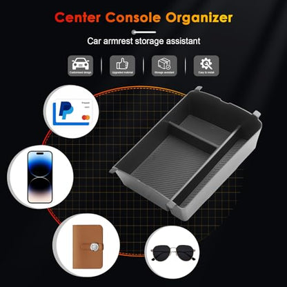 for 2026 Hyundai Palisade Center Console Organizer ONLY for 2026 Palisade Hybrid Calligraphy 7