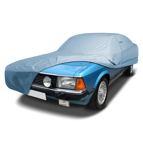 Car Cover Waterproof All Weather for 1975 (22. Granada 1975-1980 / Sky Gray)
