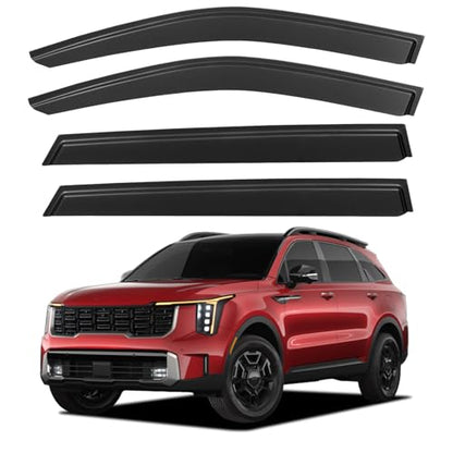 Window Visors Rain Guards for 2021 2022 2023 2024 2025 2026 Kia Sorento (2021-2026 Kia Sorento)