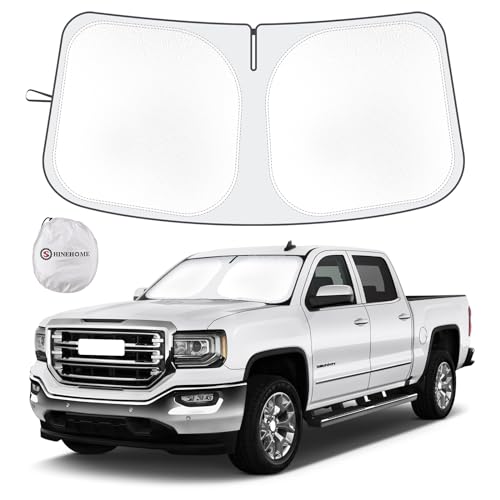 Windshield Sunshade for Chevy Silverado GMC Sierra 1500 2019 (For 2019-2026 GMC Sierra/Silverado 1500 2500 3500)