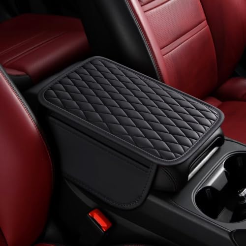 Upgraded Center Console Cover Fit for Acura TLX 01 (Fit for Acura TLX / #001 Black)