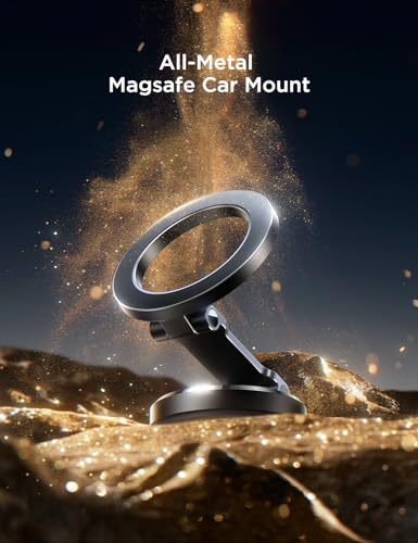 All Metal MagSafe Car Mount (Black)