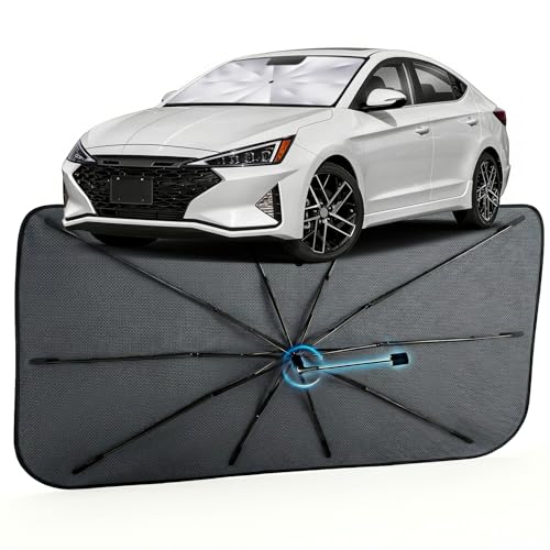 Car Windshield Sun Shade Umbrella for Hyundai Elantra 2017 (For Hyundai Elantra 2017-2020)