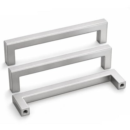 10 Pack 6-1/4 Inch Brushed Nickel Cabinet Pulls Drawer Handles (Brushed Nickel / 6-1/4 Inch Hole Centers)