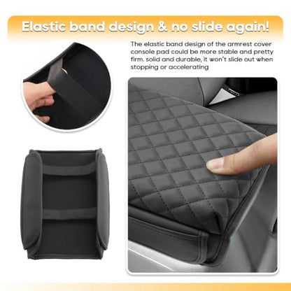 Armrest Cover for 2025 (13)For 2025-2026 GMC Canyon +Thick)