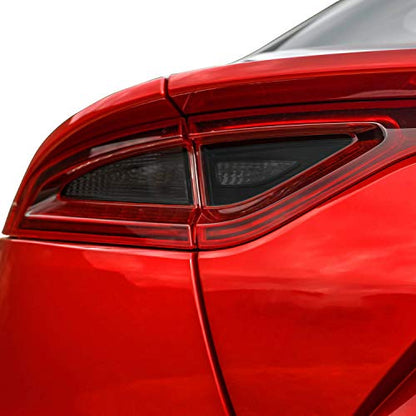 Tail Light Precut Tint Kit Compatible with and Fits Kia Stinger 2018 (Tail Lights / Dark Smoke)